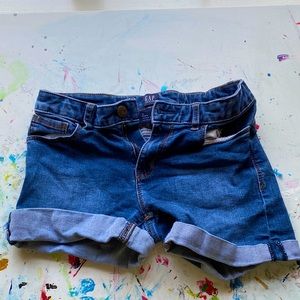 Denim gap shorts